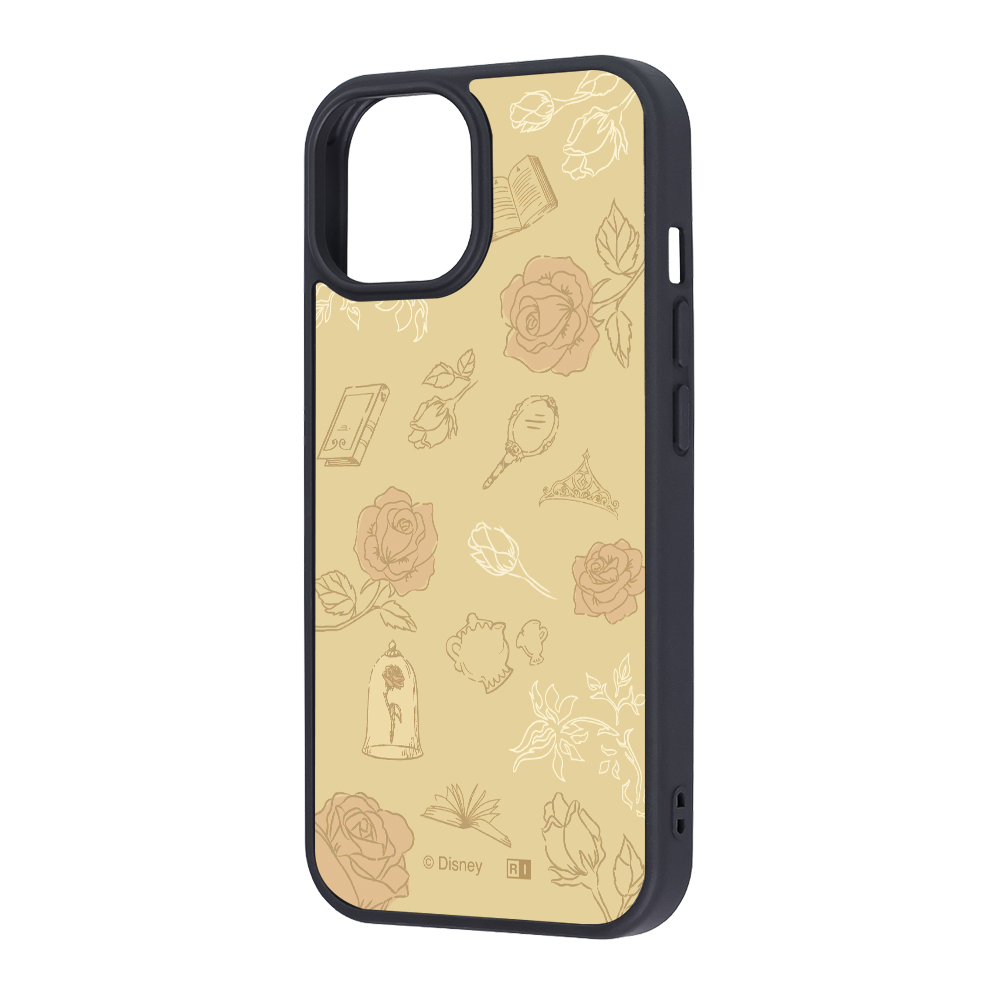 iPhone 15/14/13 / ディズニー / maru 衝撃吸収 バンパー ハイブリッドケース / ベル_アイコン