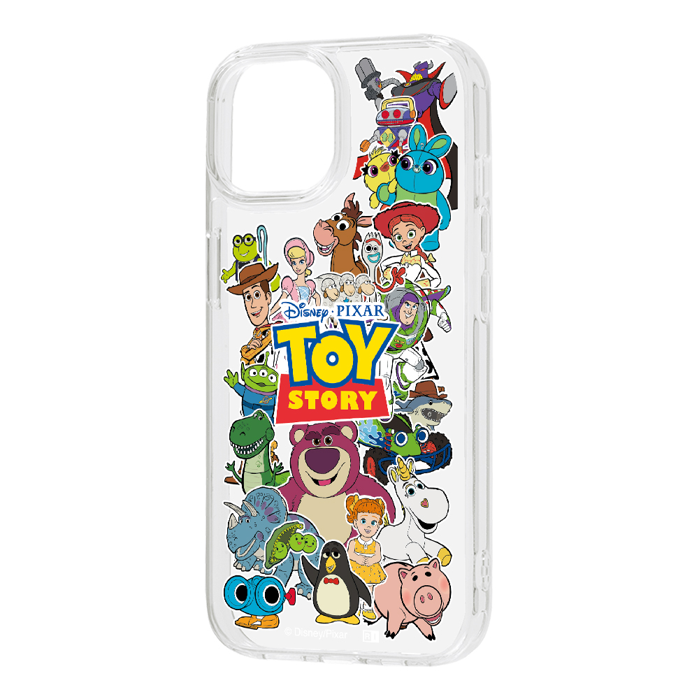 iPhone 15/14/13 / ディズニー ピクサー / 耐衝撃 ハイブリッドケース / トイストーリー_集合2