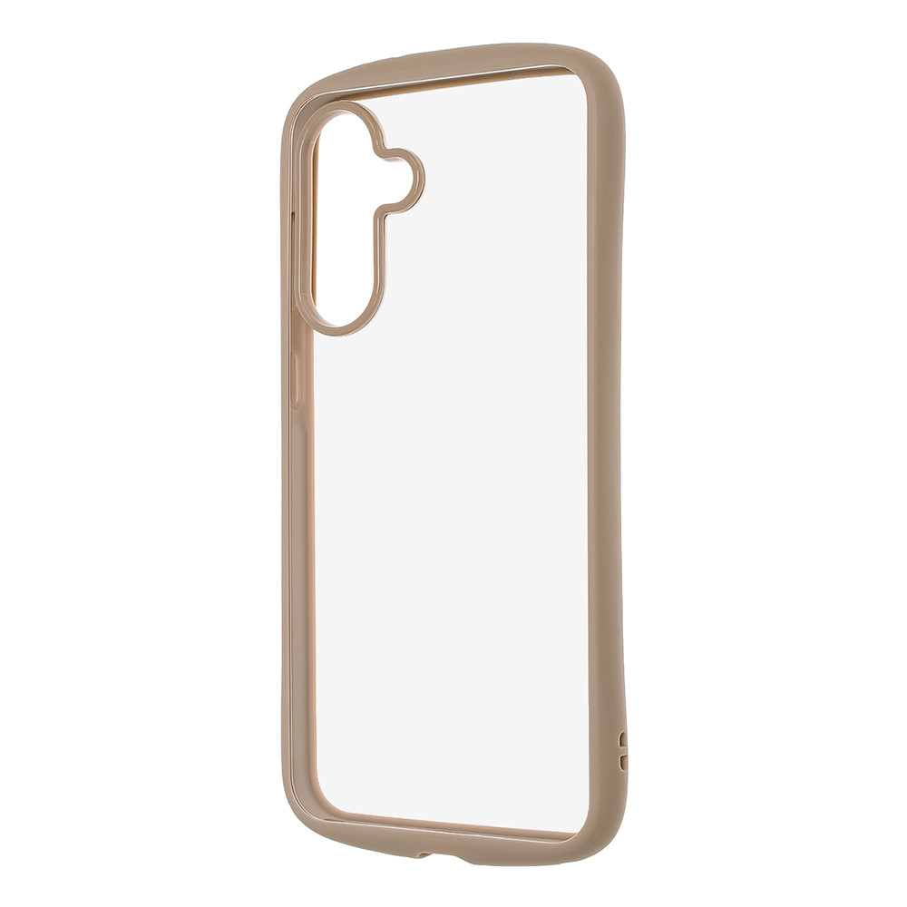 Galaxy A36 5G Like standard Puffull 耐衝撃 バンパー ハイブリッドケース/ベージュ