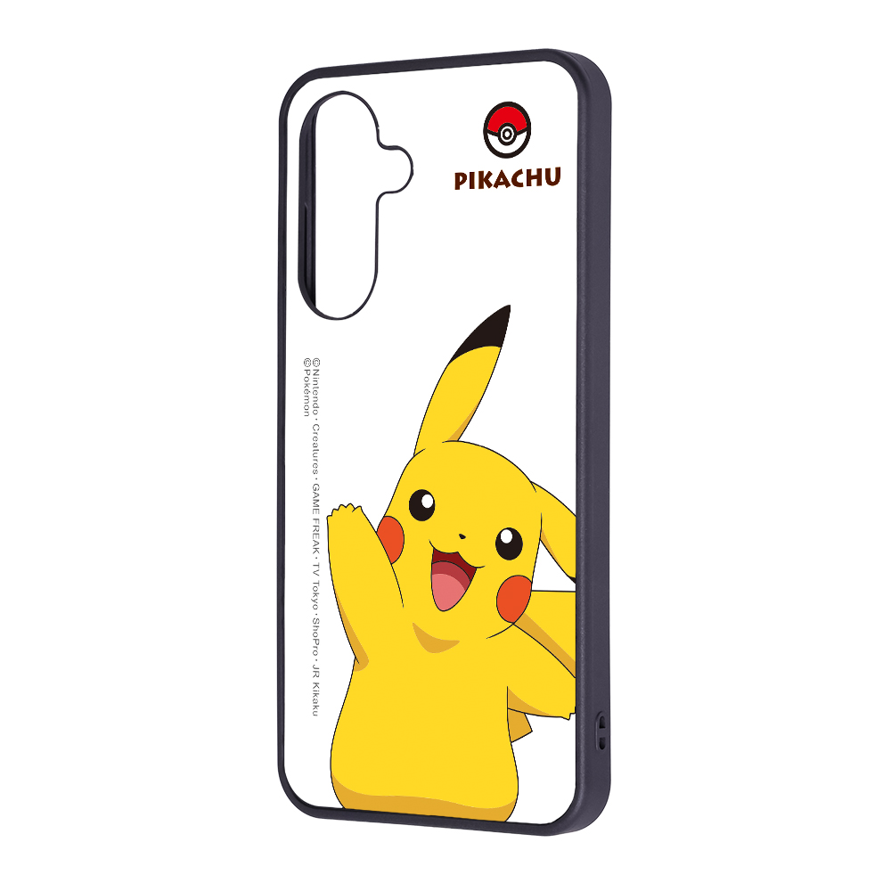 Galaxy A36 5G ポケットモンスター / maru 衝撃吸収 バンパー ハイブリッドケース/ピカチュウ/スタンダード