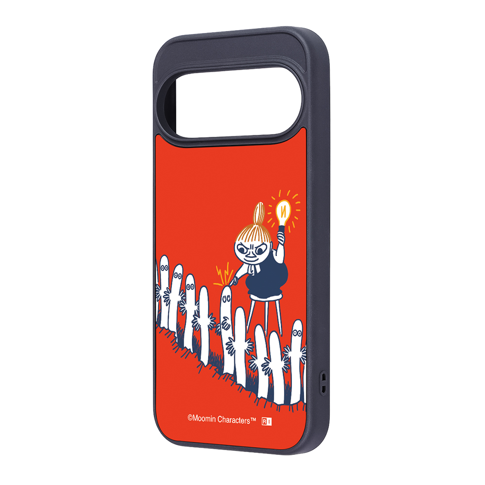 Google Pixel 10/10 Pro / ムーミン maru ハイブリッドケース / リトルミイとニョロニョロ