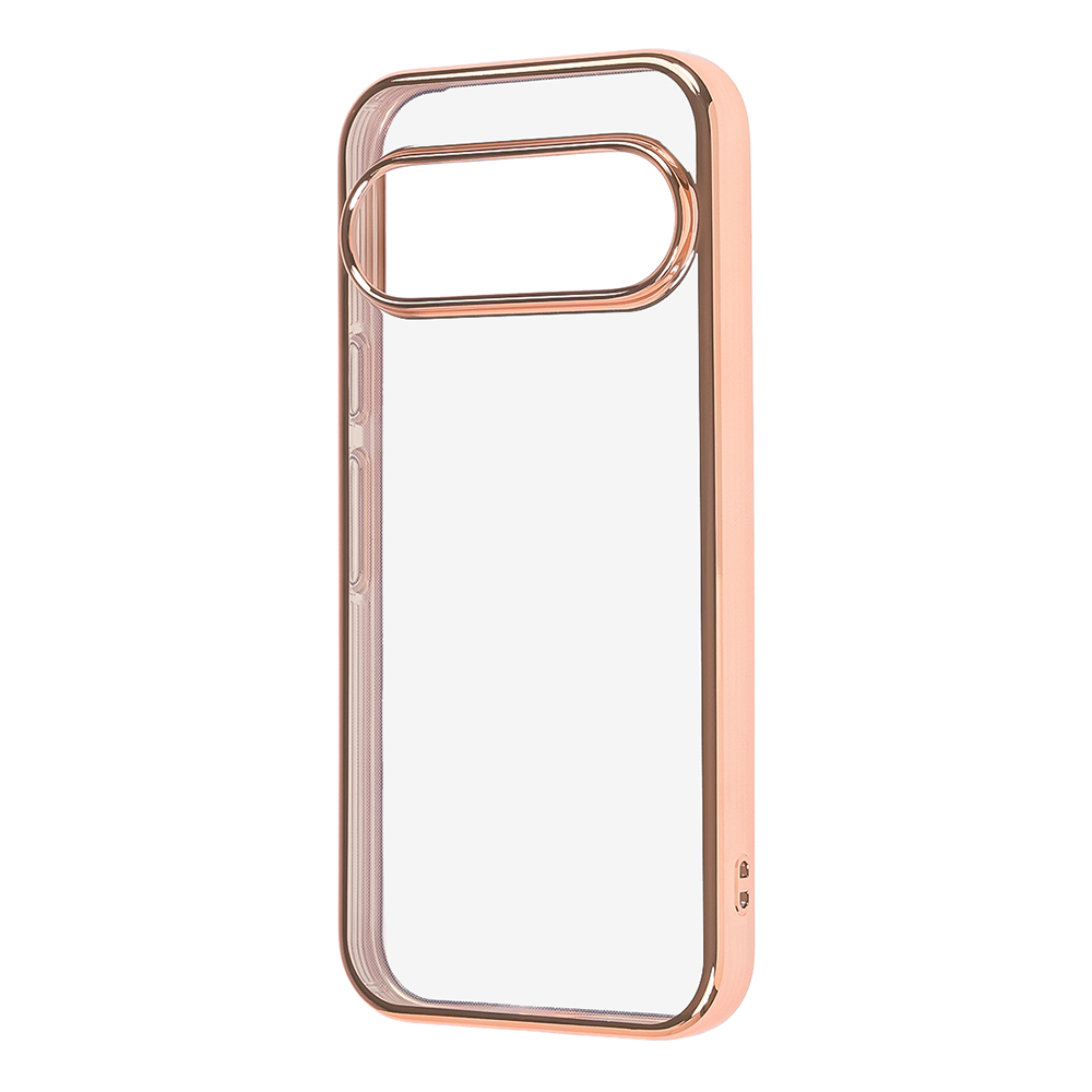Google Pixel 10/10 Pro / Like standard カメラ保護設計 メタリック TPUソフトケース / ピンクゴールド