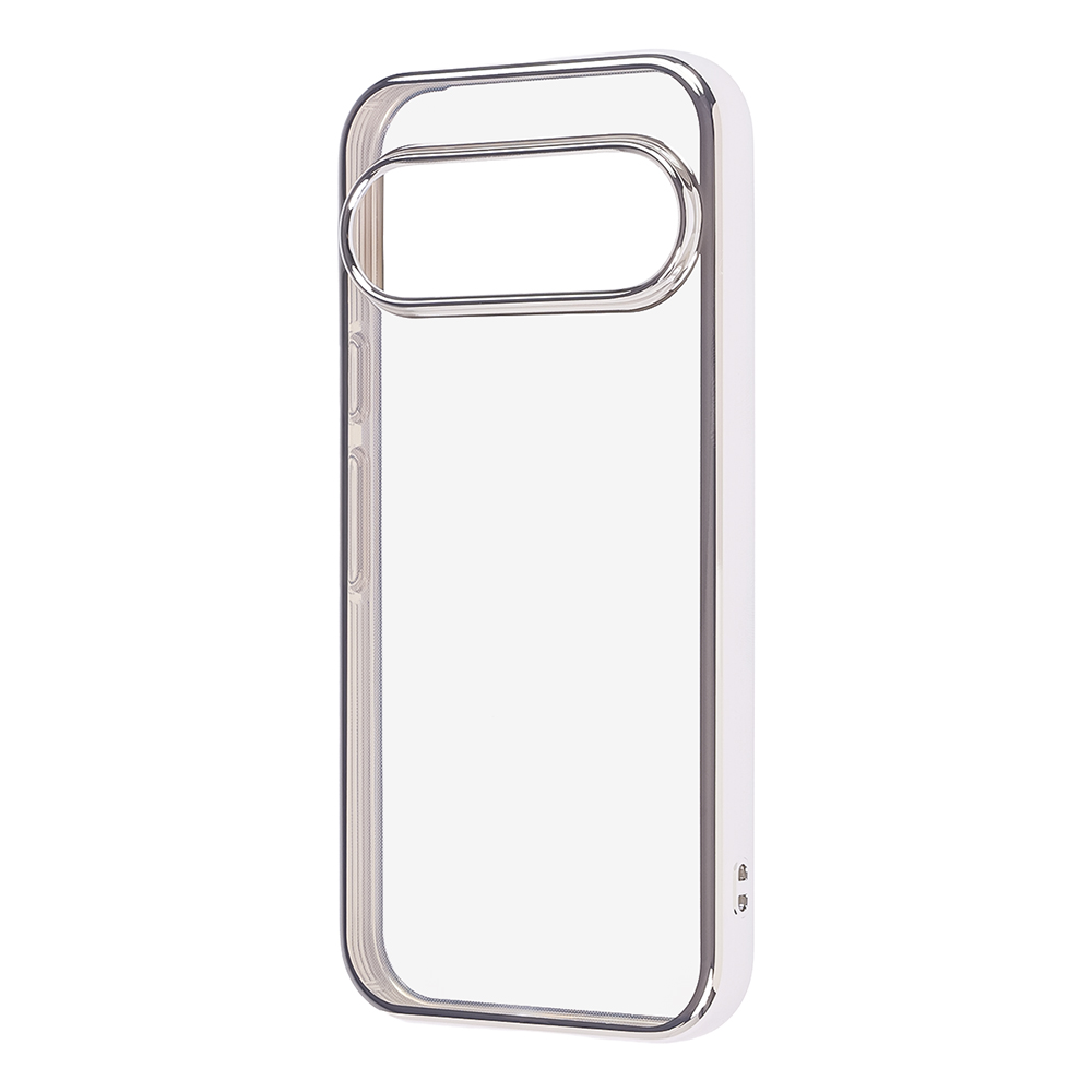 Google Pixel 10/10 Pro / Like standard カメラ保護設計 メタリック TPUソフトケース / シルバー