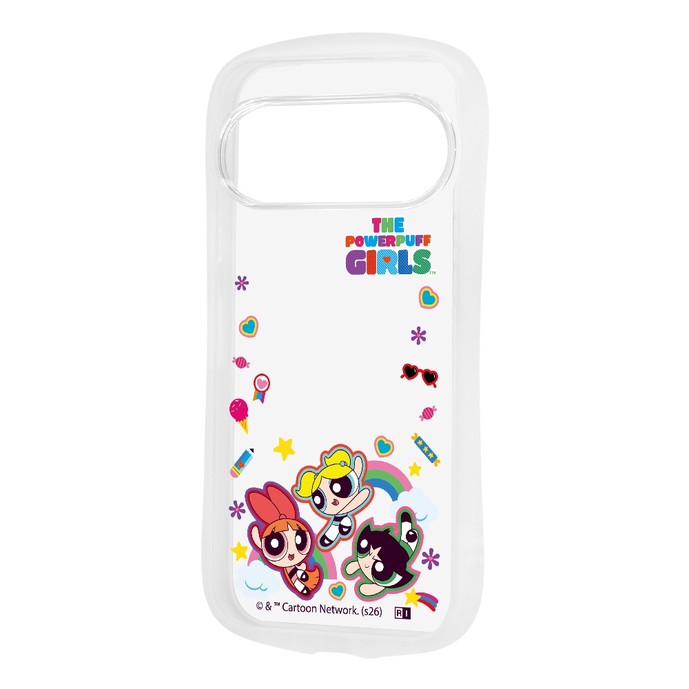 Google Pixel 11/11Pro / パワーパフガールズ / Puffull 衝撃吸収 バンパー ハイブリッドケース / パワーパフガールズ