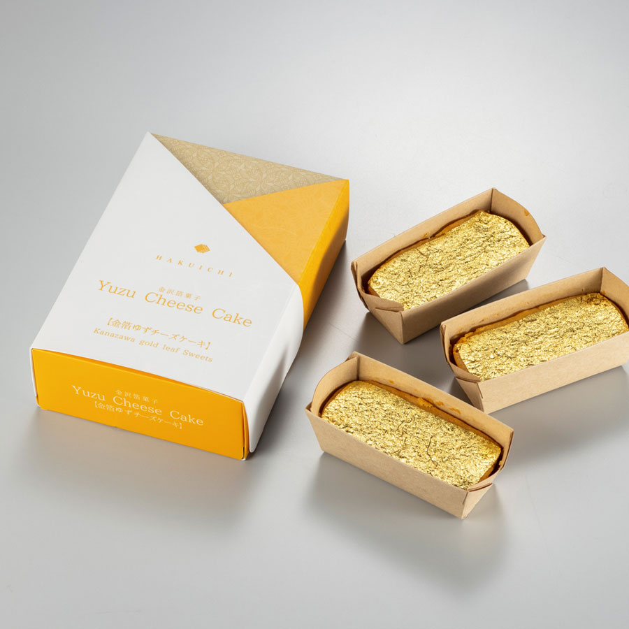 金沢箔菓子　金箔ゆずチーズケーキ【区分B】
