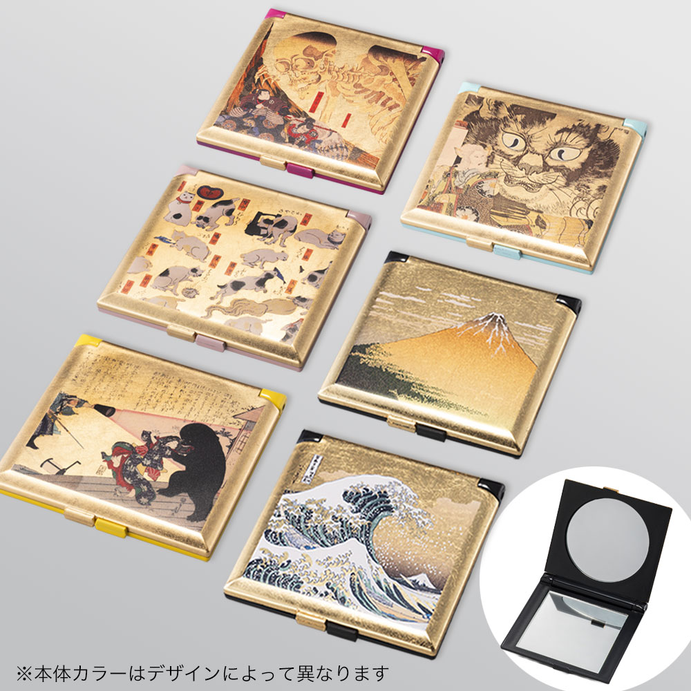 箔名画　コンパクトミラー（全６種）
