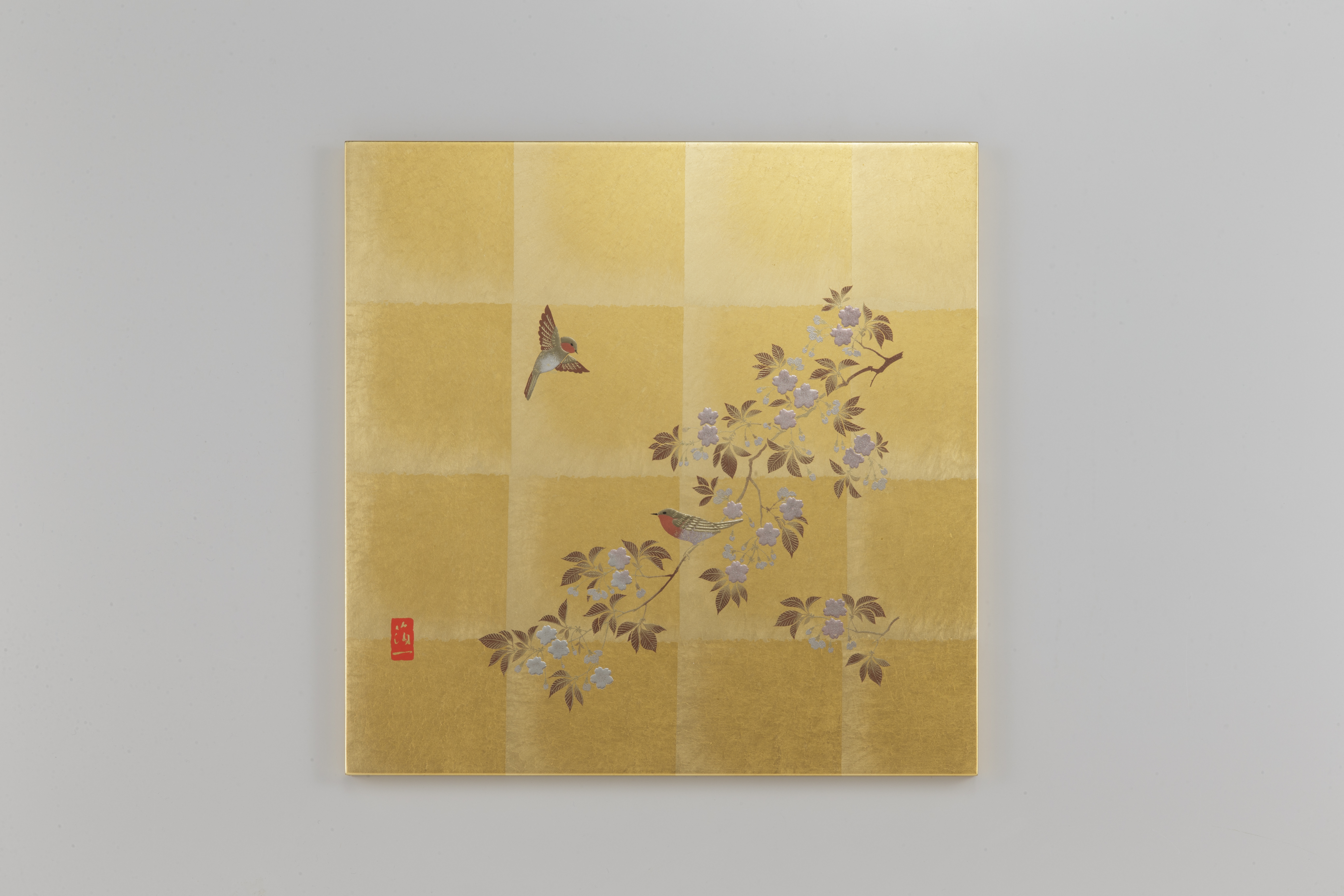 花見鳥　アートパネル