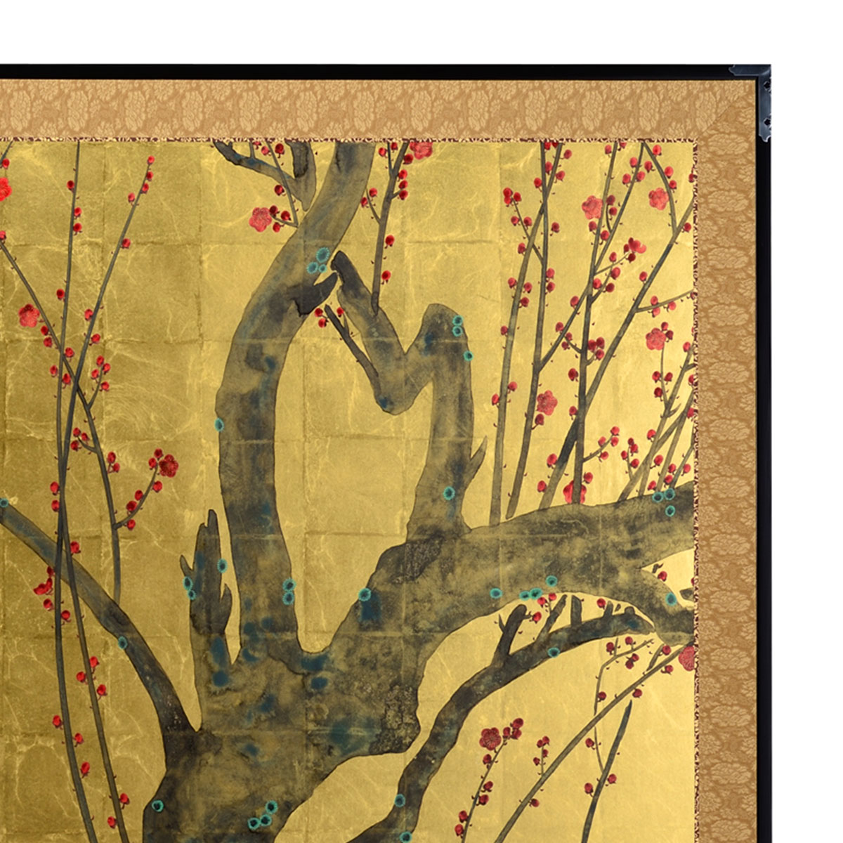 掛け軸 春光作 紅葉 紅白梅 柳に鮎 和室 茶室 仏間 昭和レトロ 掛け軸 春光作 紅葉 紅白梅 柳に鮎 和室 茶室 仏間 昭和レトロ
