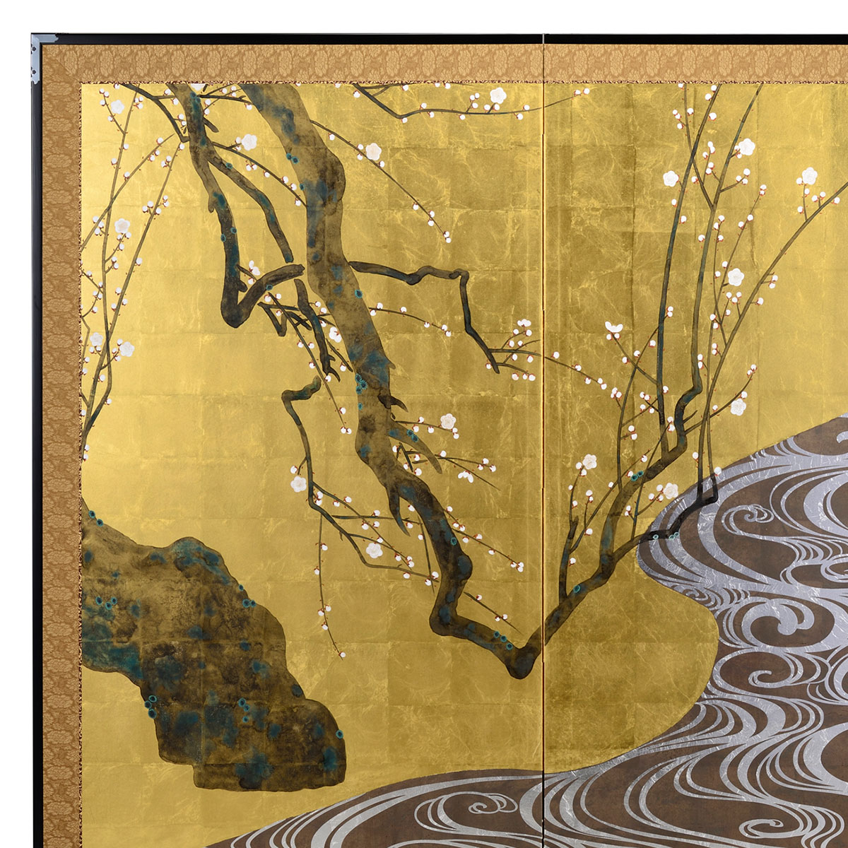 井島貴金属精錬　純銀シート　葛飾北斎(白波) 箔名画 北斎 立体額 凱風快晴 | HAKUICHI BUSINESS｜日本らしい