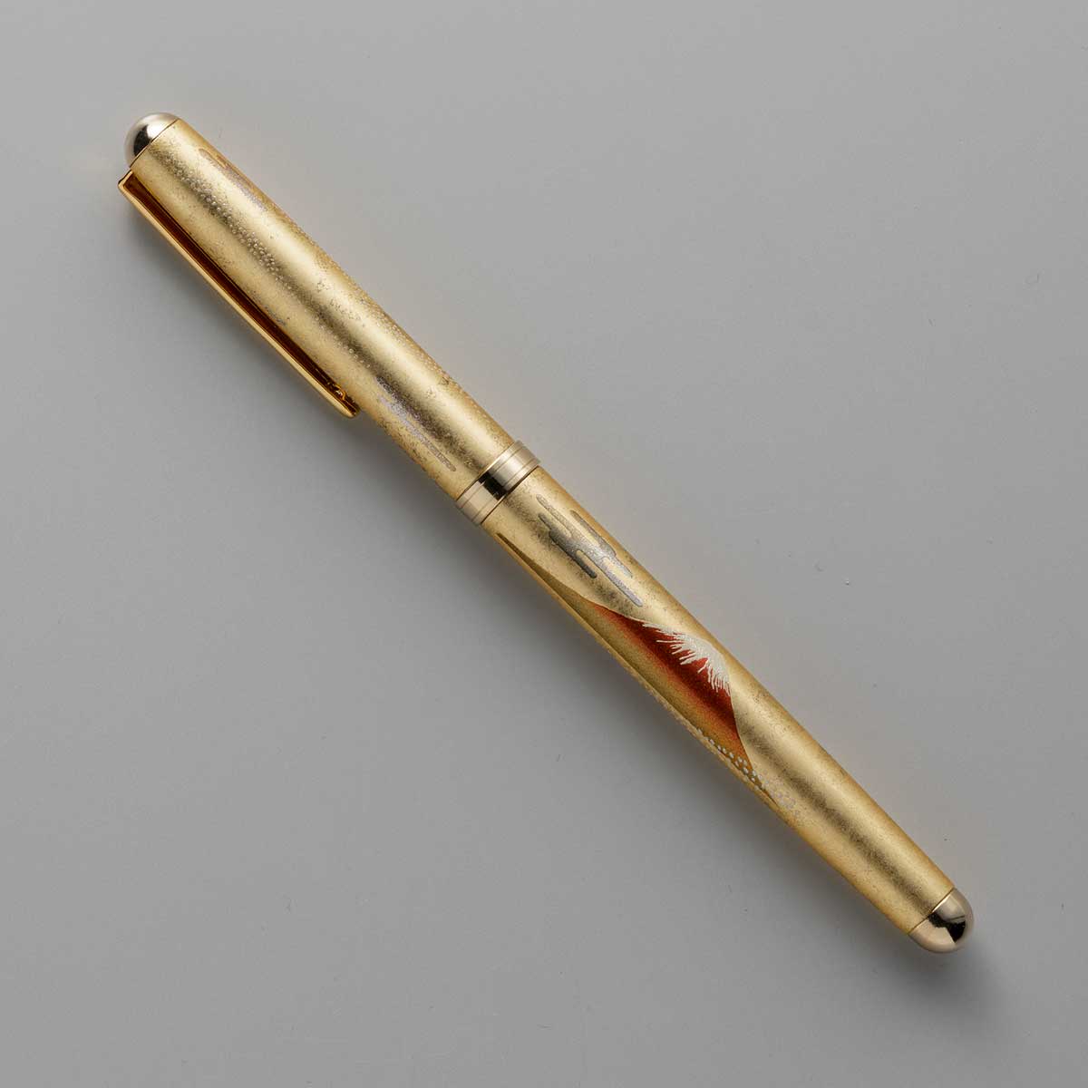 蒔絵ボールペン　赤富士