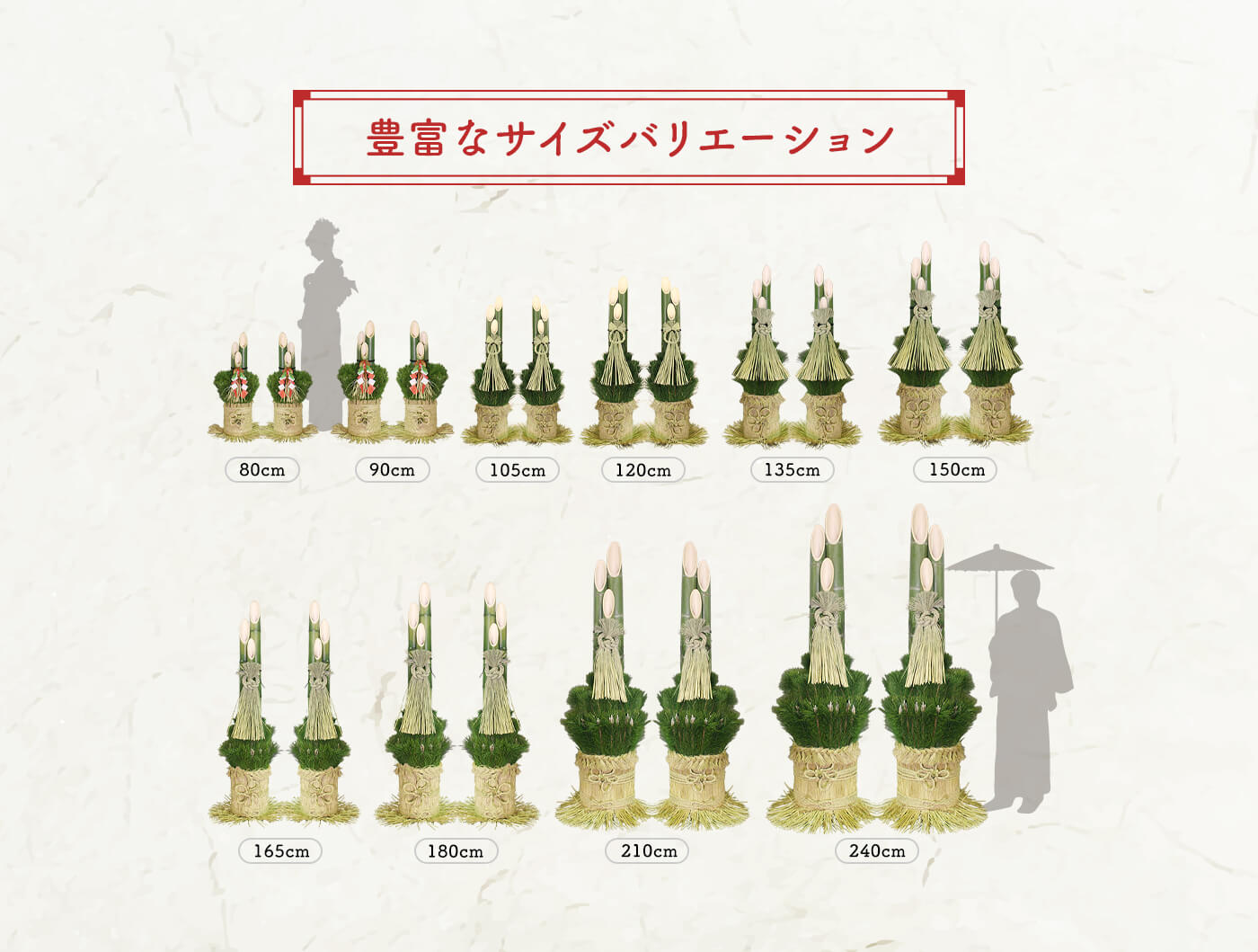 関東版門松