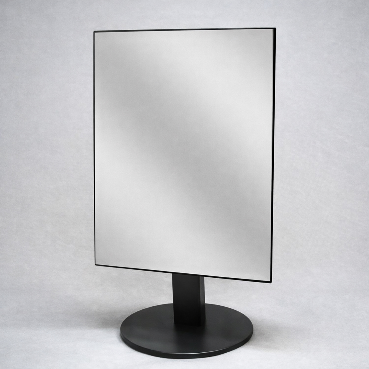 高級卓上鏡（ミラー） ブラックベース卓上ミラー(AL-M)