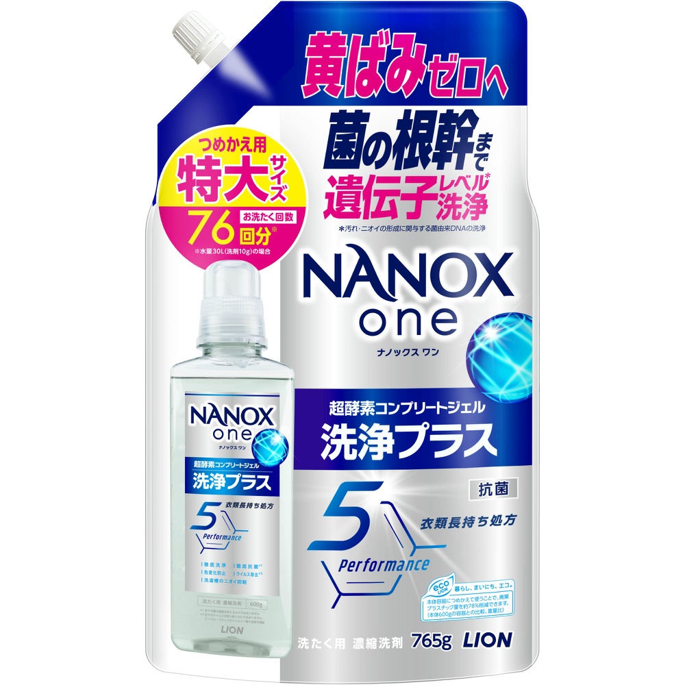 ＮＡＮＯＸ　ｏｎｅ　洗浄プラス　つめかえ用特大