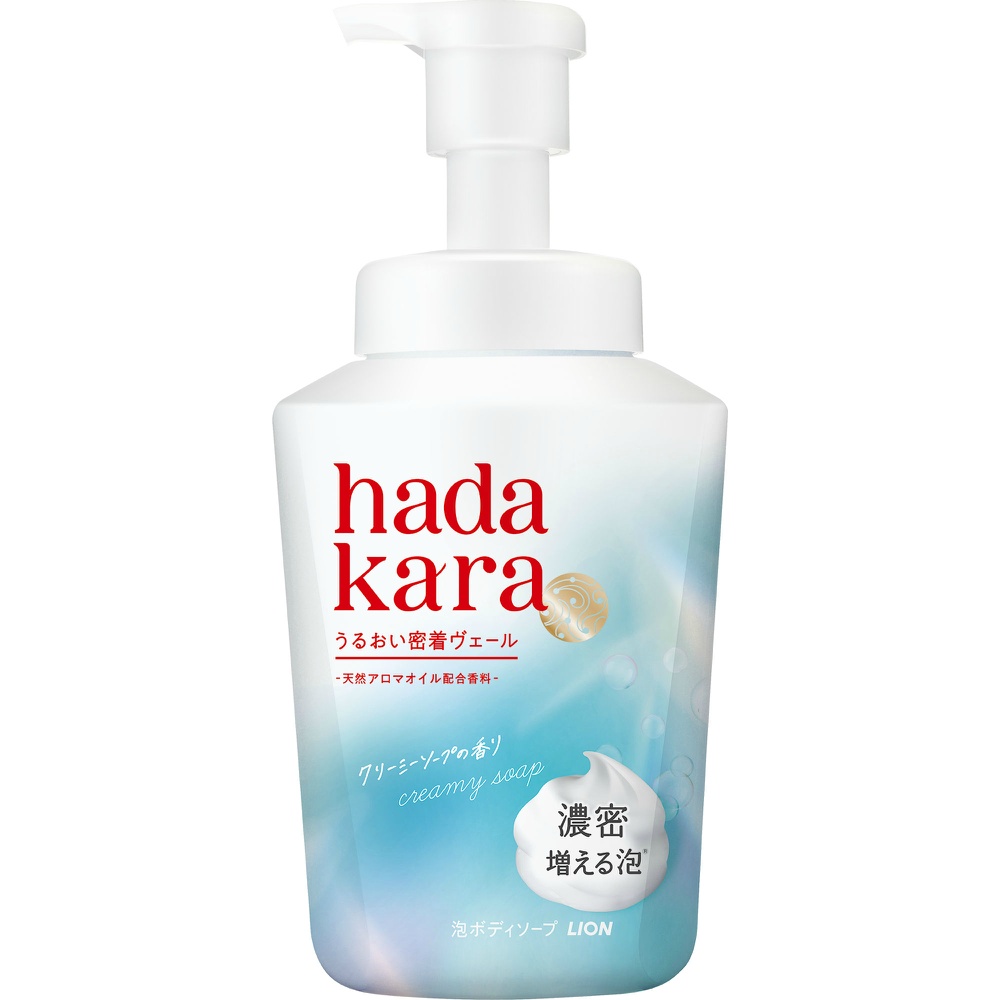 ハダカラモイストボディケアソープ泡タイプクリーミーソープの香り本体
