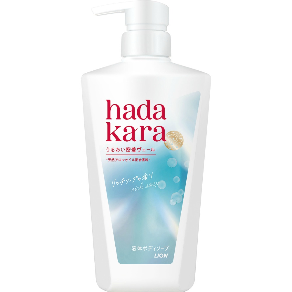 ハダカラモイストボディケアソープ液体タイプリッチソープの香り本体