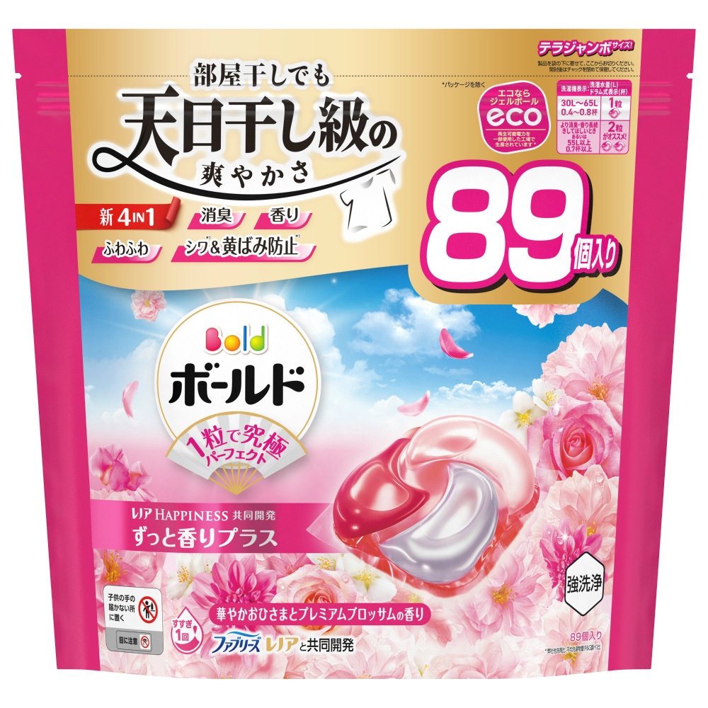ボールドジェルボール４Ｄ華やかプレミアムブロッサムの香りつめかえテラジャンボサイズ