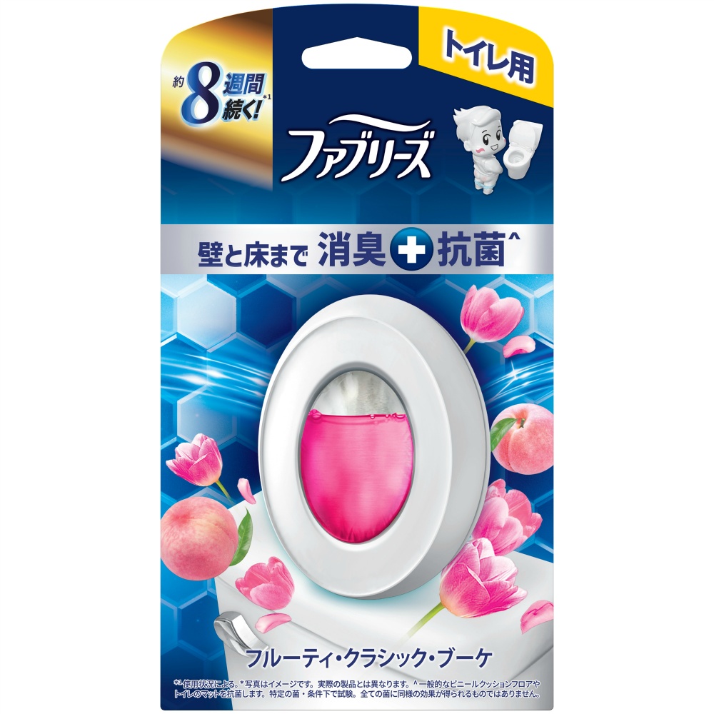 ファブリーズトイレ用消臭剤プレミアムシリーズ＋抗菌フルーティークラシックブーケ