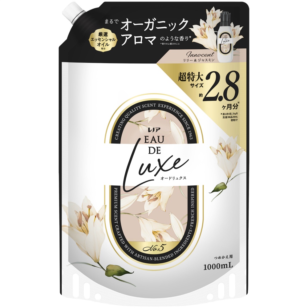 レノアオードリュクスイノセントリリー＆ジャスミンの香りつめかえ用超特大サイズ
