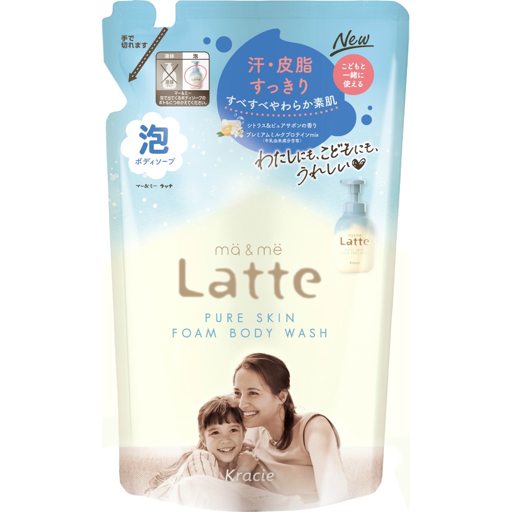 マー＆ミー　ピュアスキン　泡で出てくるボディソープ　詰替用