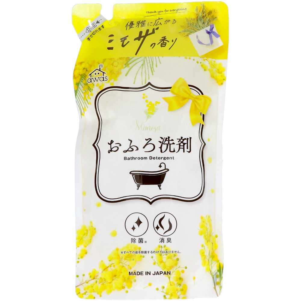 おふろの洗剤泡ミモザの香り詰替用