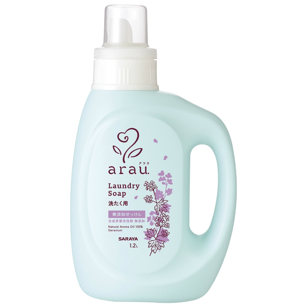 アラウ．　洗たくせっけん　ゼラニウム　１．２Ｌ
