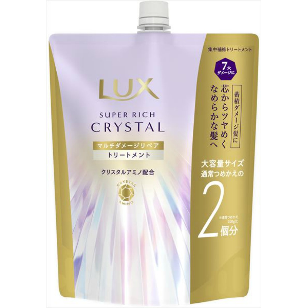 ラックス　スーパーリッチクリスタル　マルチダメージリペア　トリートメント　つめかえ用