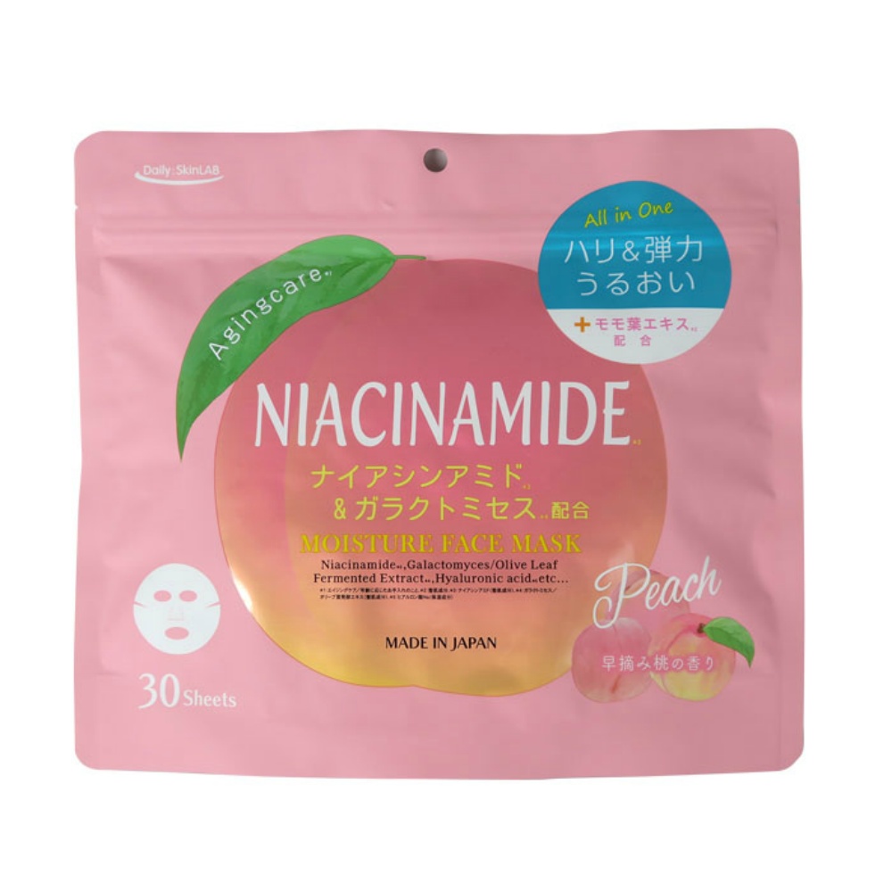 ナイアシンアミド桃肌シートマスク