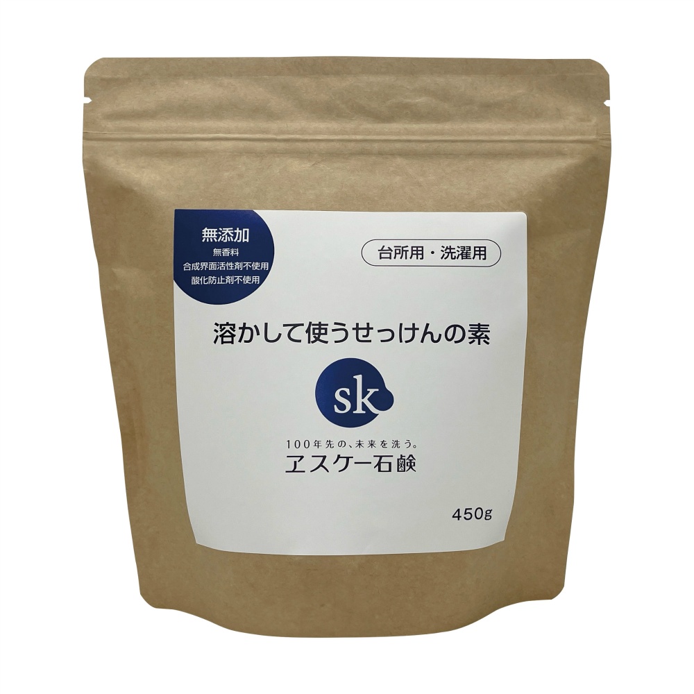 溶かして使うせっけんの素