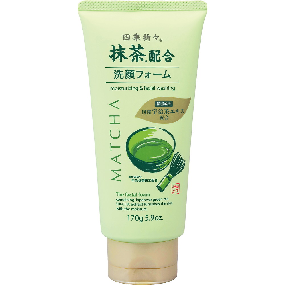 四季折々　抹茶配合　洗顔フォーム
