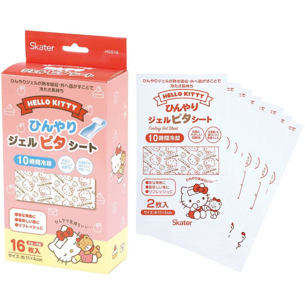 ひんやりジェルピタシート　ＫＴお友だち　ＨＧＳ１６