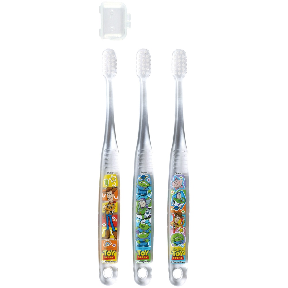 クリア歯ブラシ３本セット　トイストーリー＿２　ＴＢＣＲ５Ｔ