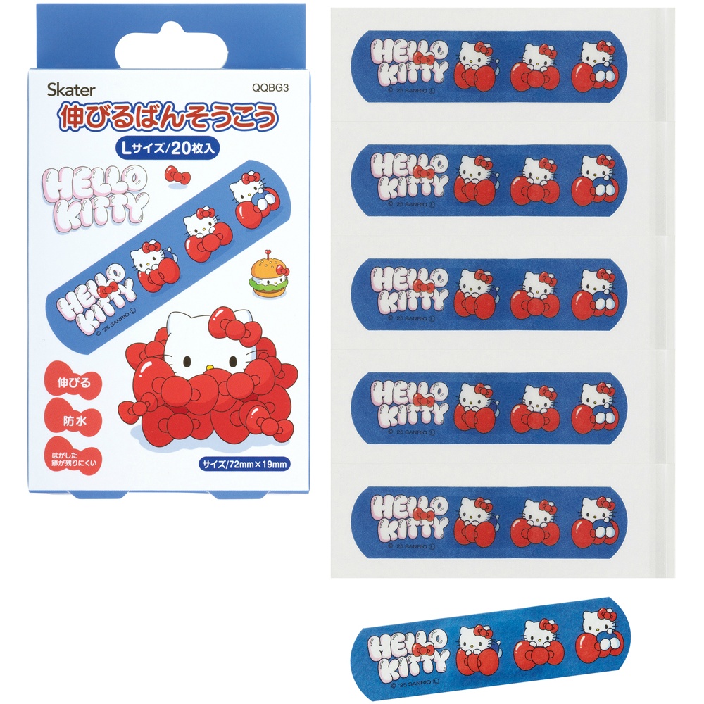 伸びるばんそうこうＬ　ＫＴちょっぴりエッジ　ＱＱＢＧ３