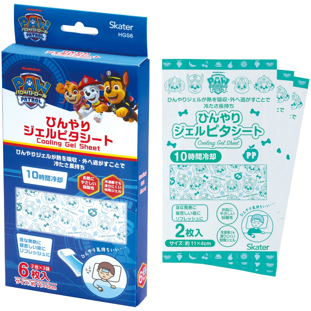 ひんやりジェルピタシート　パウパトフルーツ　ＨＧＳ６