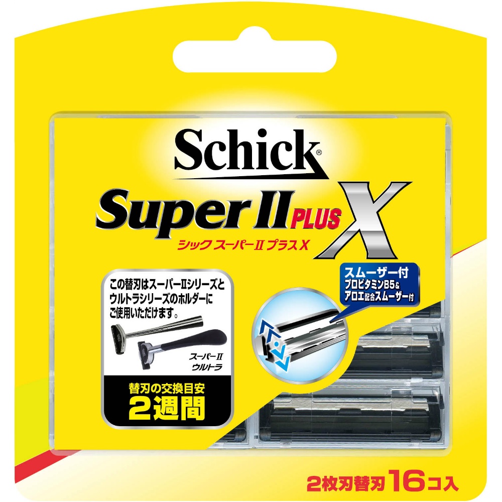 スーパー２プラス　替刃（１６コ入）