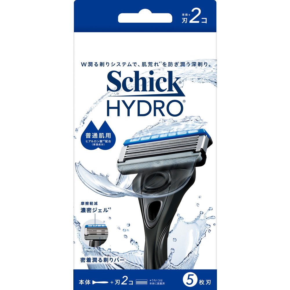 シック　ハイドロ　普通肌　ホルダー（本体＋刃２コ）