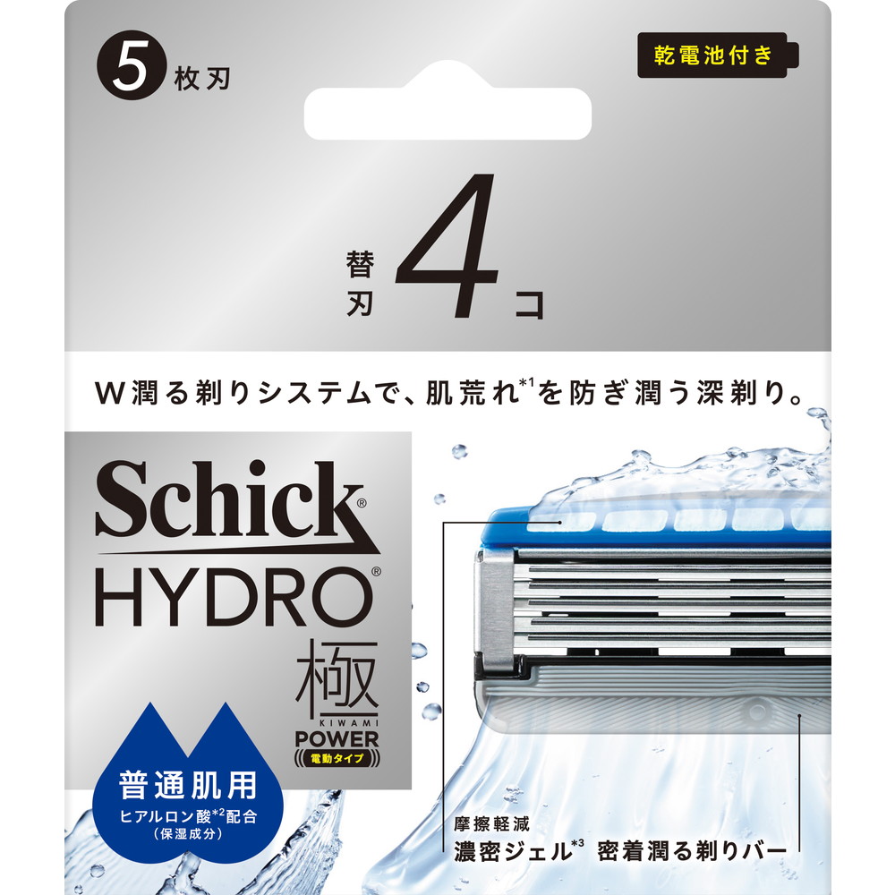 シック　ハイドロ極パワー　普通肌　替刃