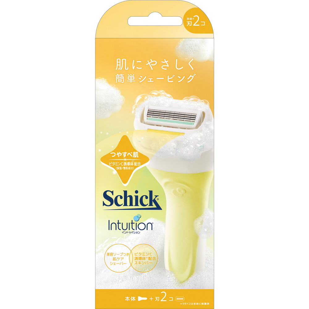 シック　イントゥイション　つや肌　ホルダー（本体＋刃２コ）