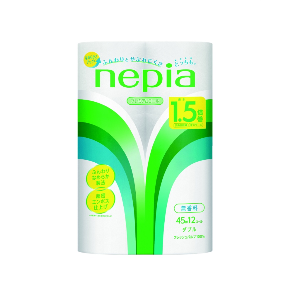 ネピア　トイレットロール　１．５倍巻　ダブル