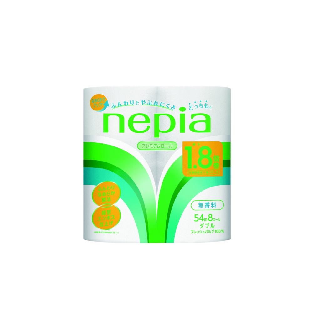 ネピア　トイレットロール　１．８倍巻　ダブル