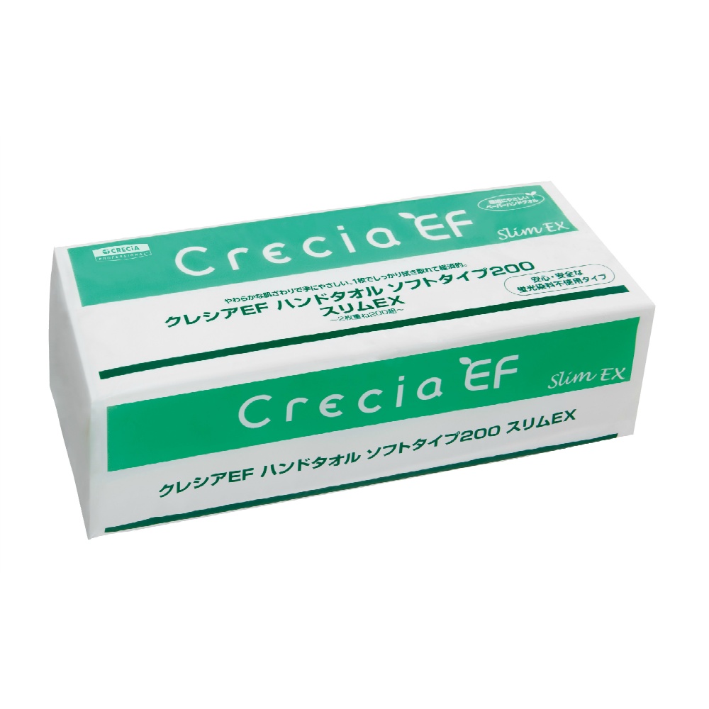 【業務用】クレシアＥＦハンドタオルソフト２００スリムＥＸ