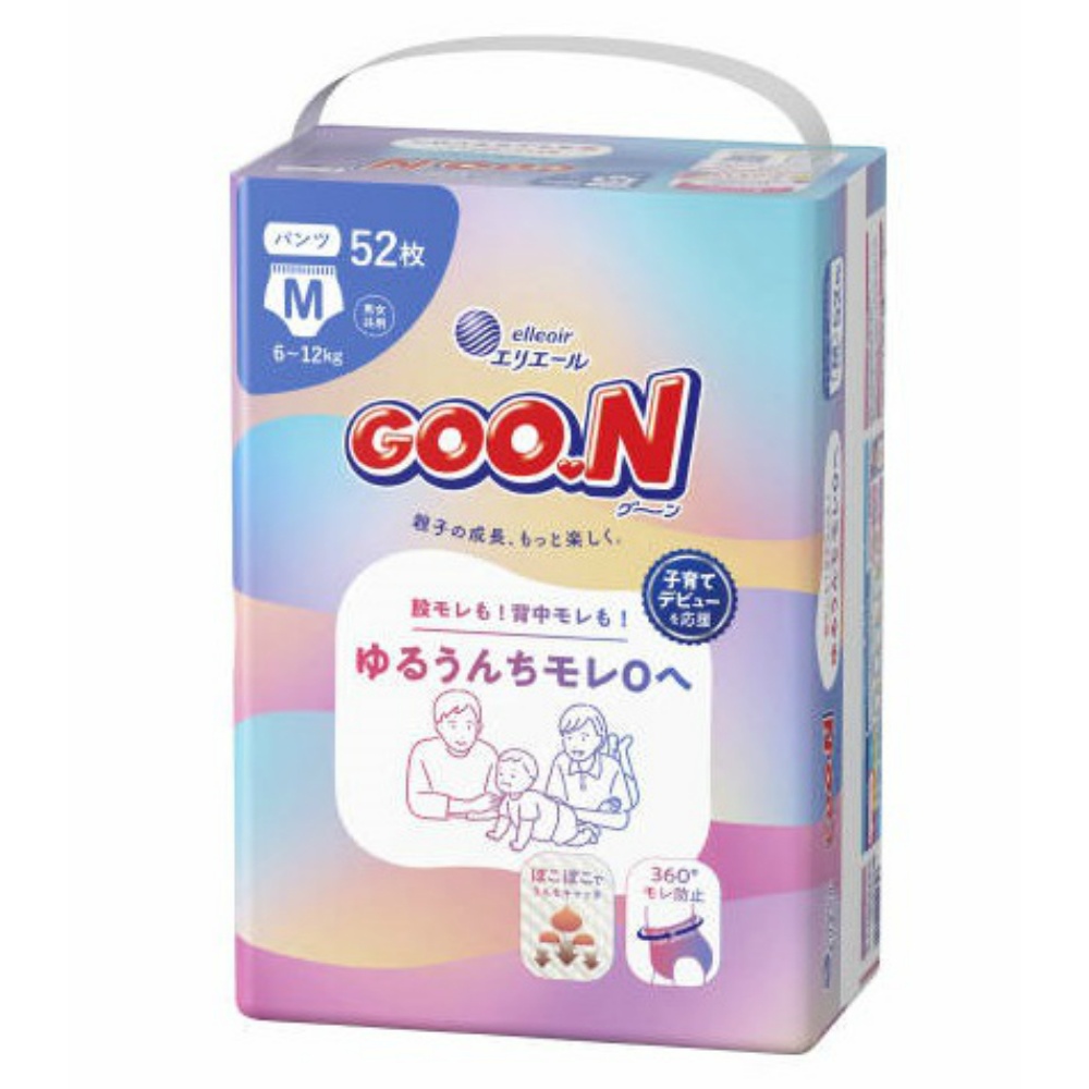 グーン　ゆるうんちモレ０へ　パンツ　Ｍサイズ