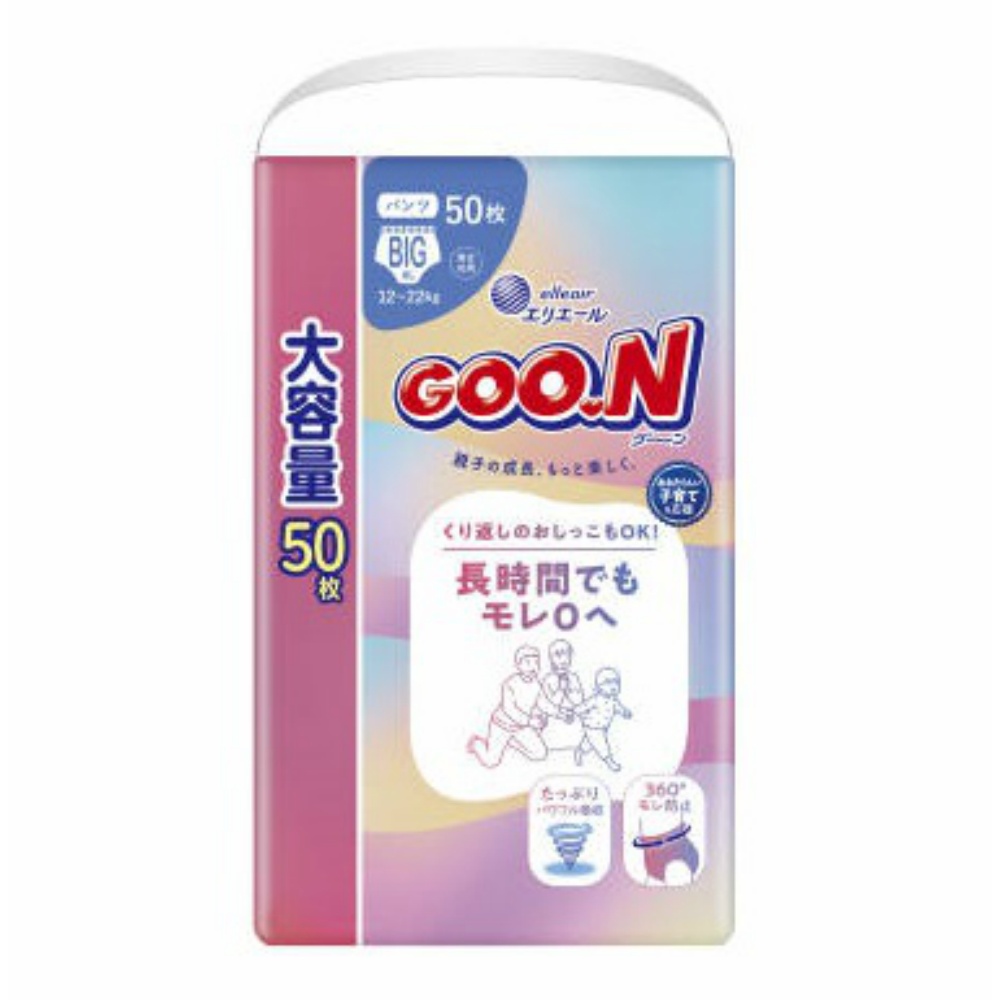 グーン　長時間でもモレ０へ　パンツ　ＢＩＧサイズ