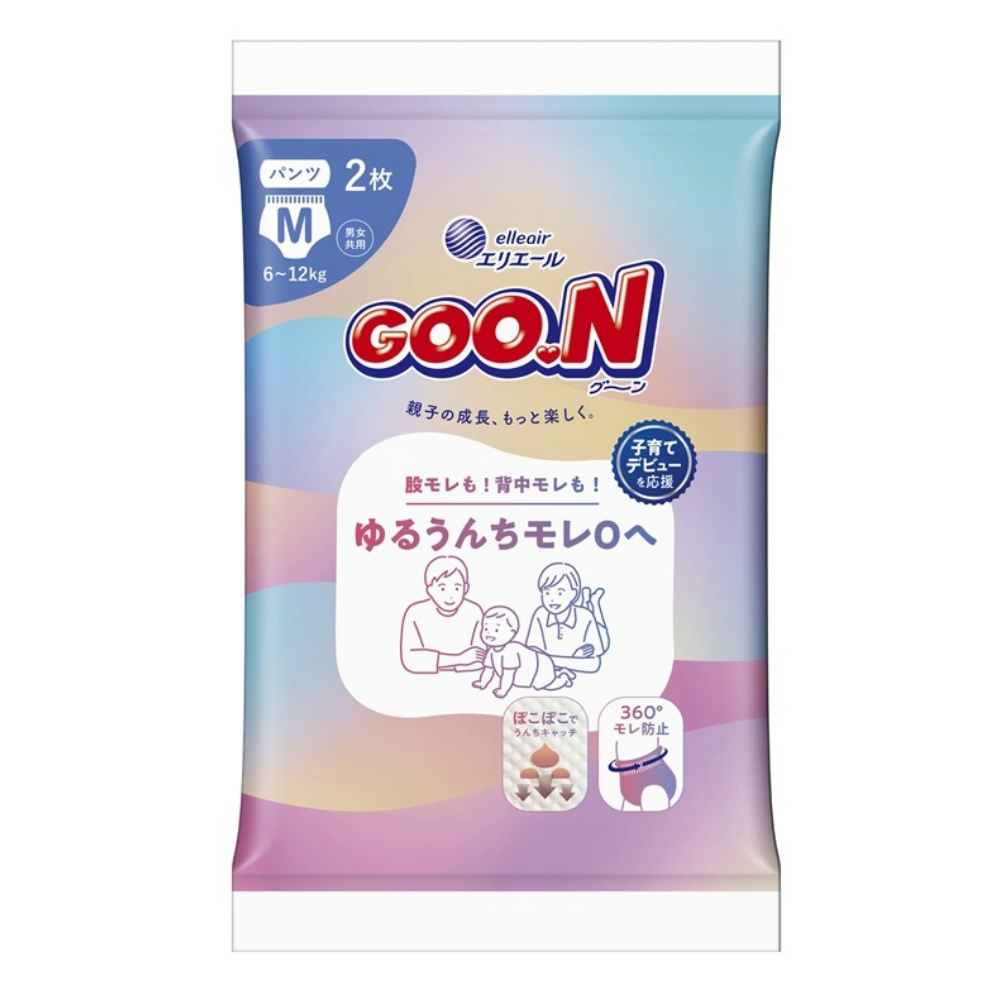 グーン　ゆるうんちモレ０へ　パンツＭサイズ