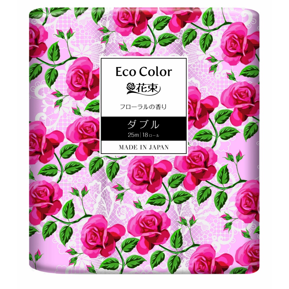 エコカラー花束ピンクＷ