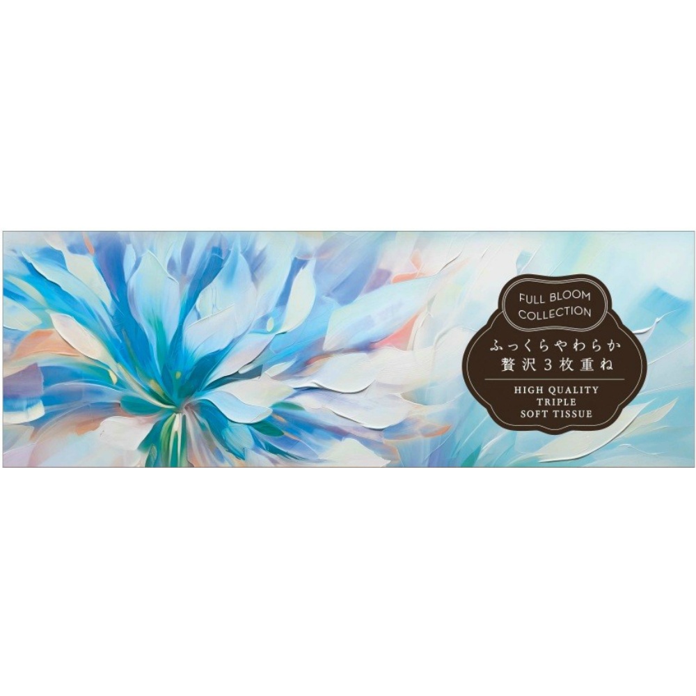 ＦＵＬＬ　ＢＬＯＯＭ　ＣＯＬＬＥＣＴＩＯＮぜい沢３枚重ねティシュ