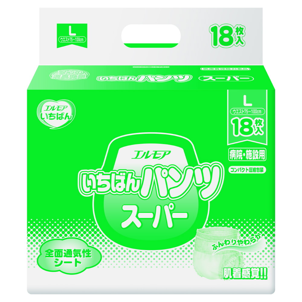 エルモアいちばん　パンツスーパー　病院・施設用　Ｌ