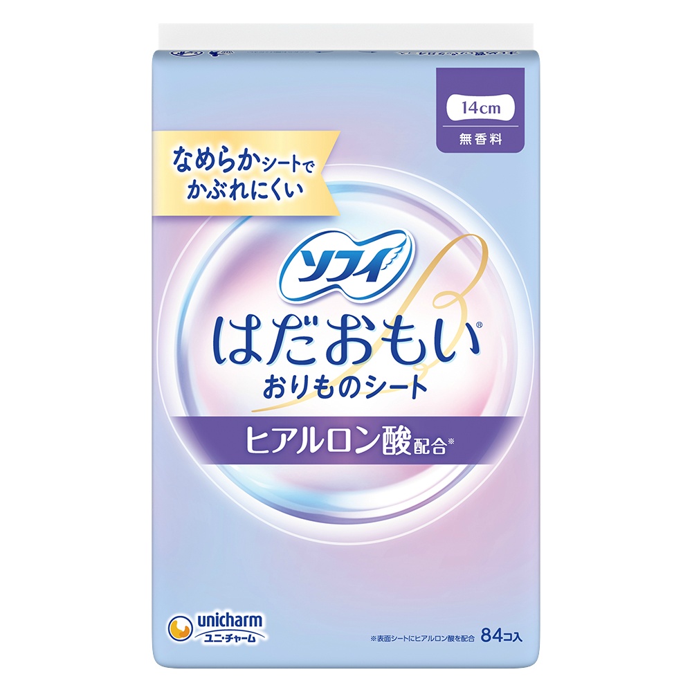 ソフィはだおもいおりものシートヒアルロン酸配合