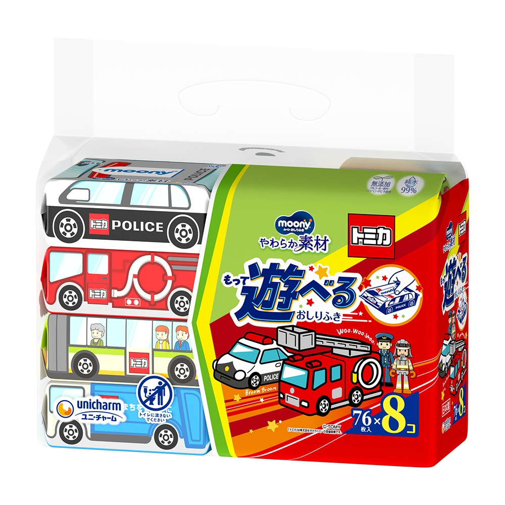 ム－ニ－おしりふきやわ素材詰替　トミカ