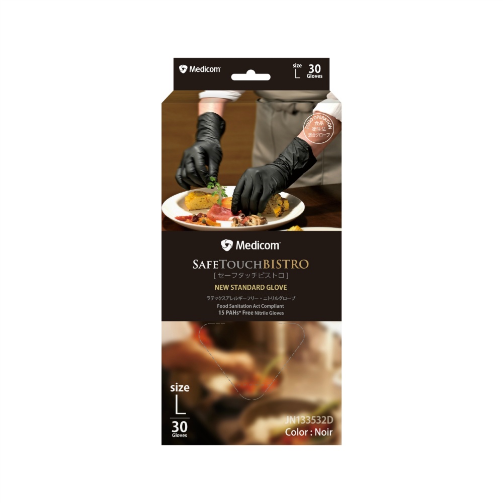 セーフタッチビストロノアール３０枚入りｌ