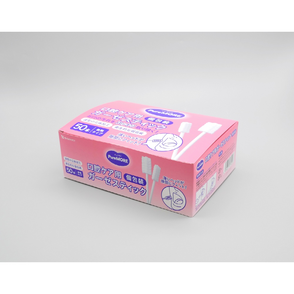 ピュアモア　ガーゼスティック（箱）